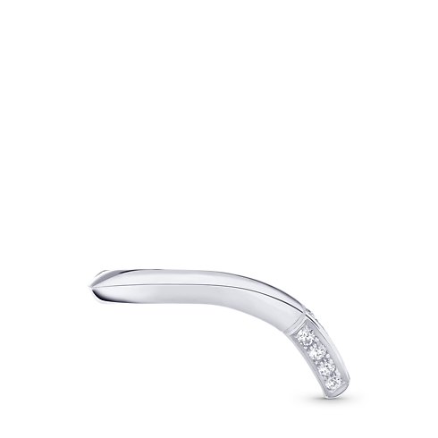 Anillo LV Diamonds V con pavé de platino Joyería Categorías Wedding Bands | LOUIS VUITTON (Zoom de producto)