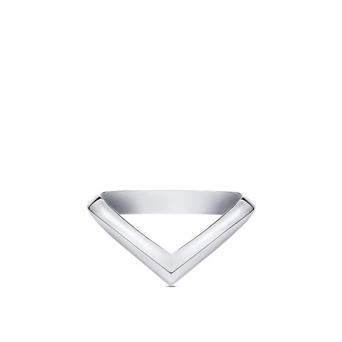 Anillo LV Diamonds V de platino Joyería Categorías Wedding Bands | LOUIS VUITTON (Zoom de producto)