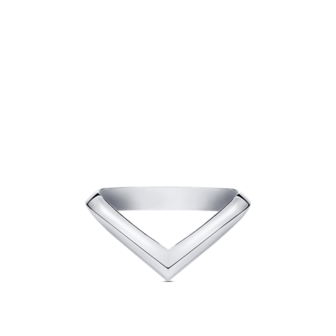Anillo LV Diamonds V de platino Joyería Categorías Wedding Bands | LOUIS VUITTON (Zoom de producto)