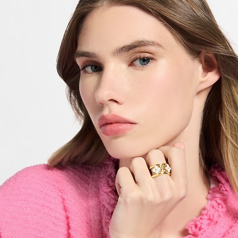 Anillo LV Floragram XS S00 Mujer Bisutería Anillos | LOUIS VUITTON (Zoom de producto)