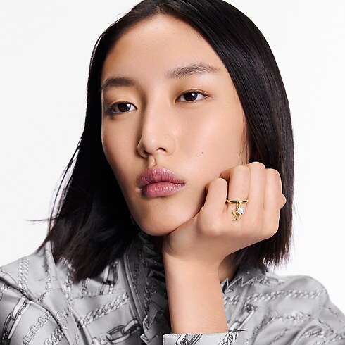 Anillo LV Iconic Louisa S00 Mujer Bisutería Anillos | LOUIS VUITTON (Zoom de producto)