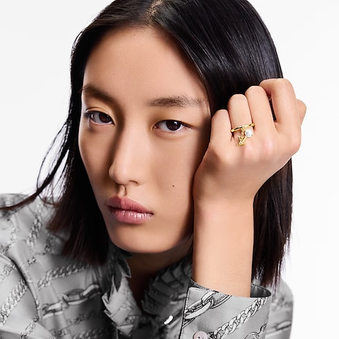 Anillo LV Iconic Louisa S00 Mujer Bisutería Anillos | LOUIS VUITTON (Zoom de producto)