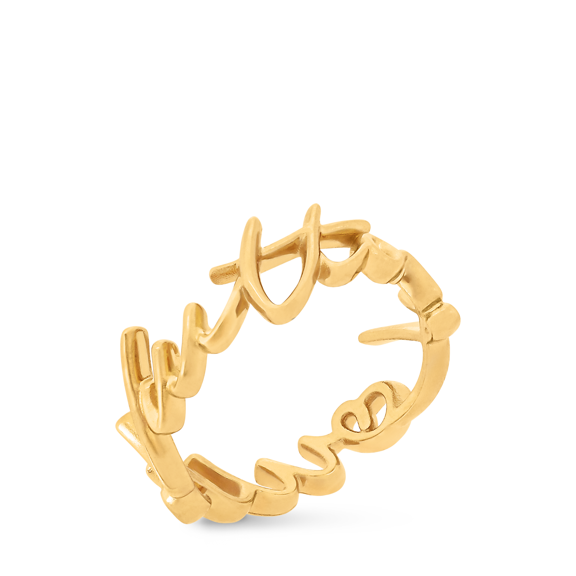 Anillo LV Script S00 Mujer Bisutería Anillos | LOUIS VUITTON (Zoom de producto)