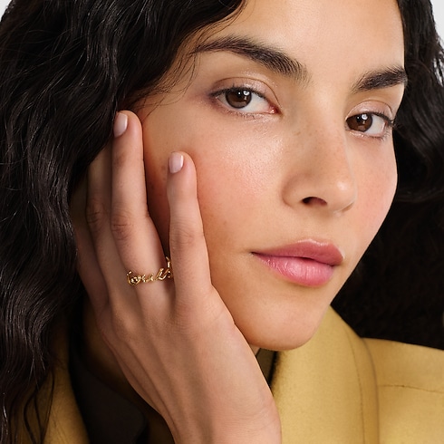 Anillo LV Script S00 Mujer Bisutería Anillos | LOUIS VUITTON (Zoom de producto)