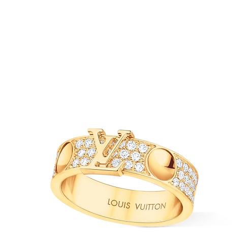 Anillo mediano Empreinte de oro amarillo y diamantes Joyería Categorías Joyería | LOUIS VUITTON (Zoom de producto)