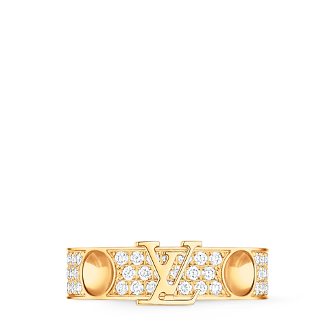 Anillo mediano Empreinte de oro amarillo y diamantes Joyería Categorías Joyería | LOUIS VUITTON (Zoom de producto)