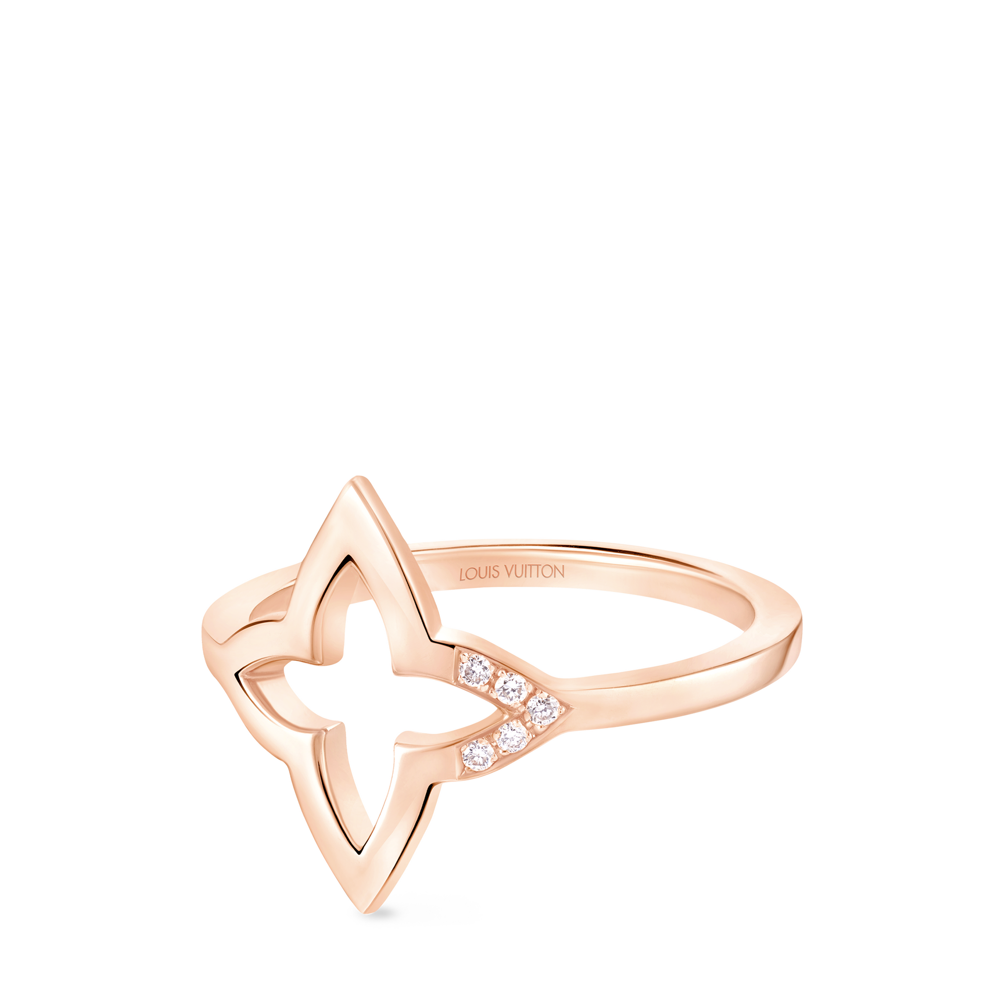 Anillo Ombre Blossom de oro rosa y diamantes  Joyería Categorías Anillos | LOUIS VUITTON (Zoom de producto)