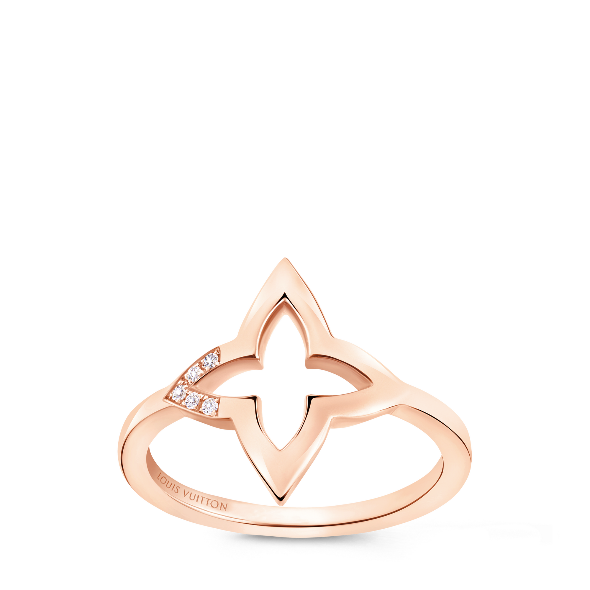 Anillo Ombre Blossom de oro rosa y diamantes  Joyería Categorías Anillos | LOUIS VUITTON (Zoom de producto)