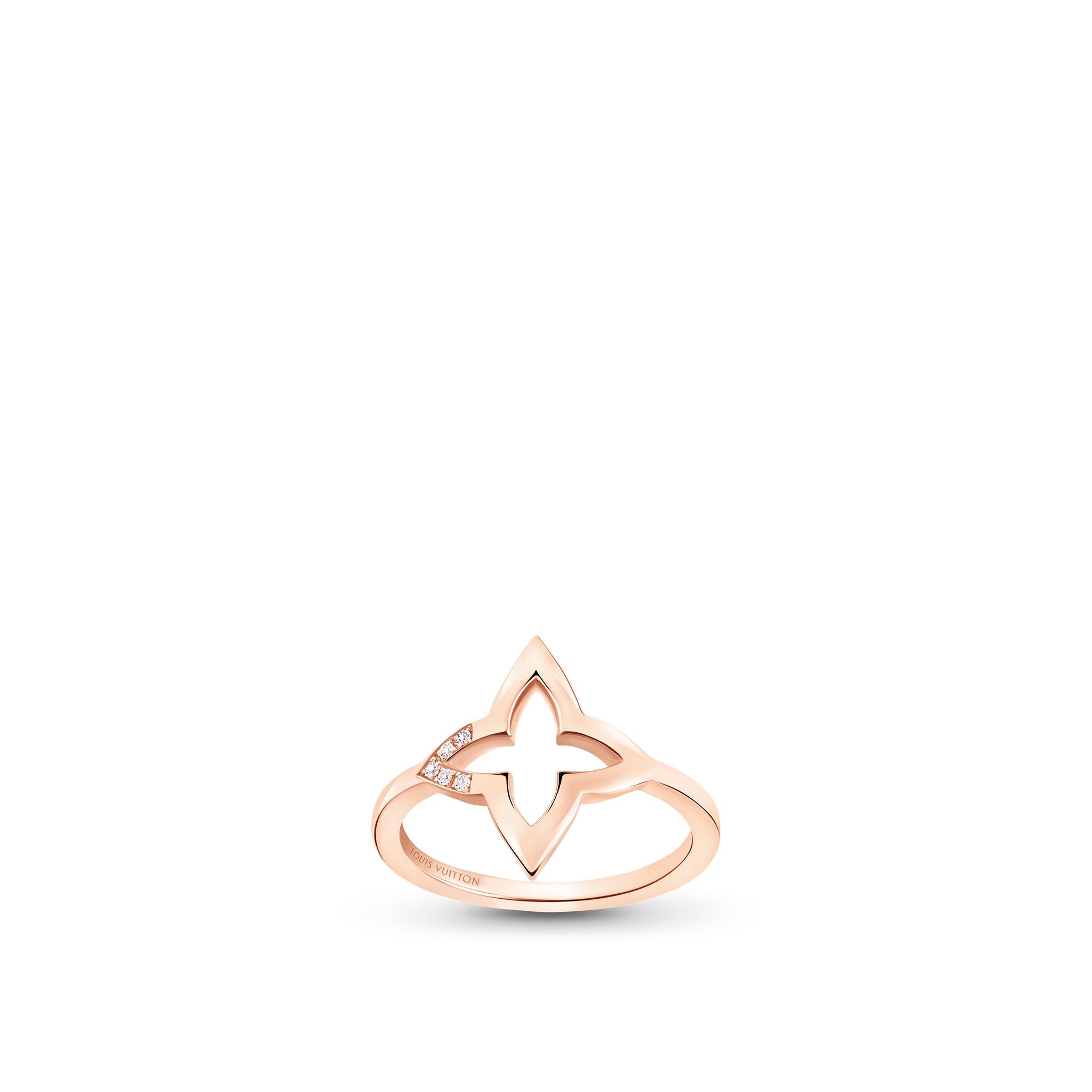 Anillo Ombre Blossom de oro rosa y diamantes  Joyería Categorías Anillos | LOUIS VUITTON (Zoom de producto)