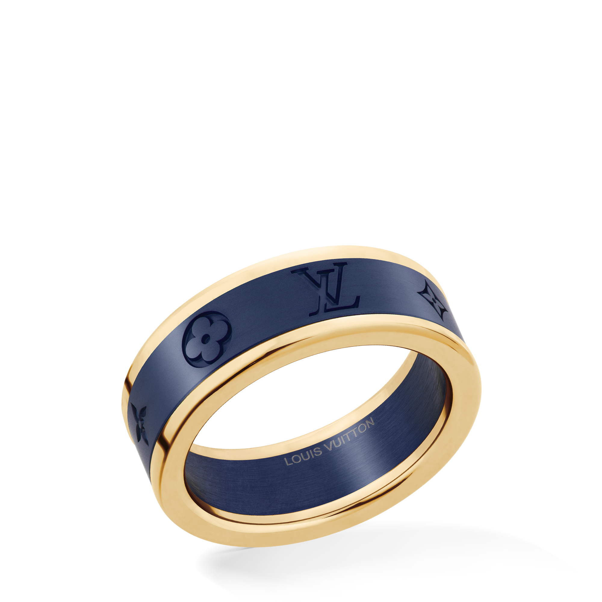 Anillo pequeño Les Gastons Vuitton de oro amarillo y titanio  Joyería Categorías Anillos | LOUIS VUITTON (Zoom de producto)