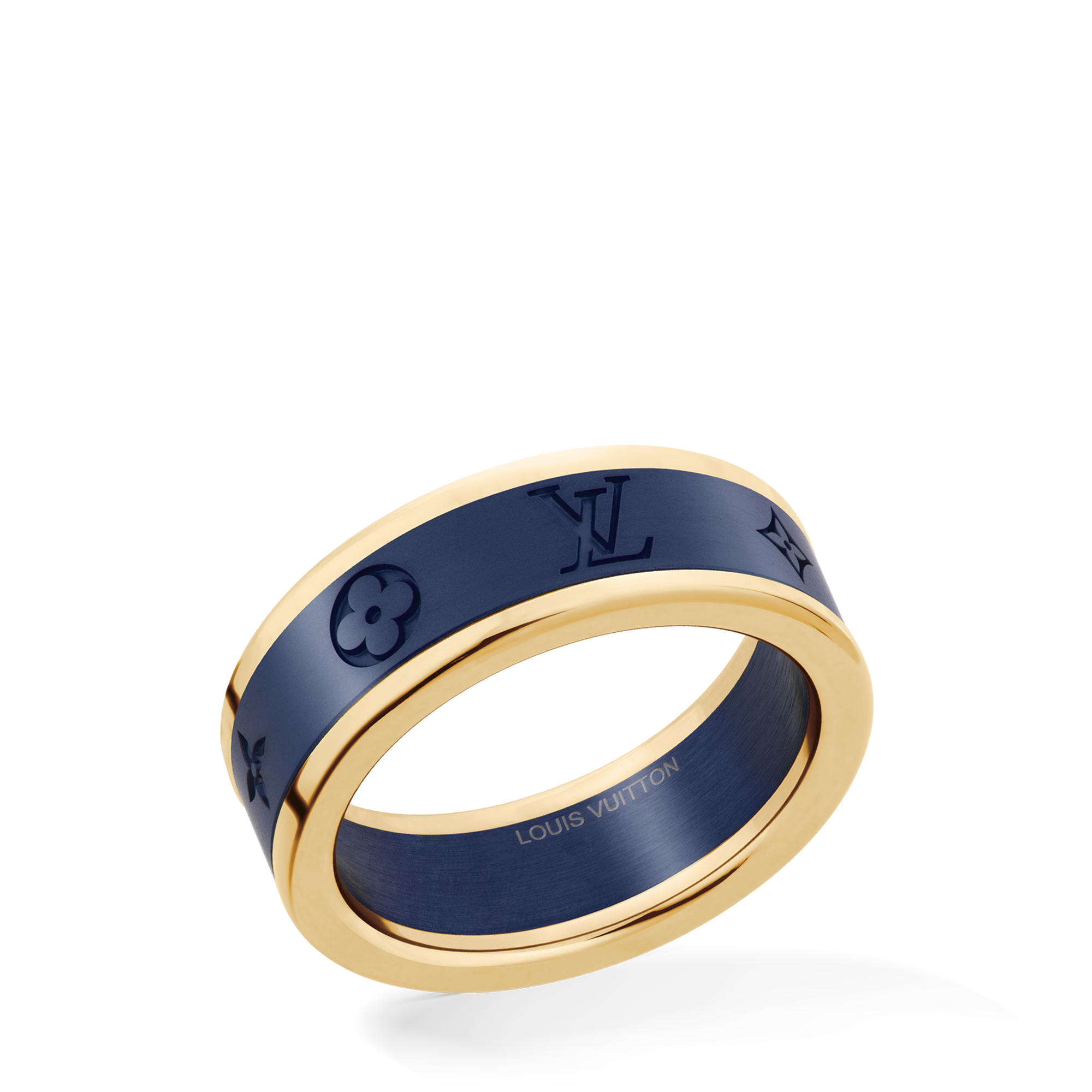Anillo pequeño Les Gastons Vuitton de oro amarillo y titanio  Joyería Categorías Anillos | LOUIS VUITTON (Zoom de producto)