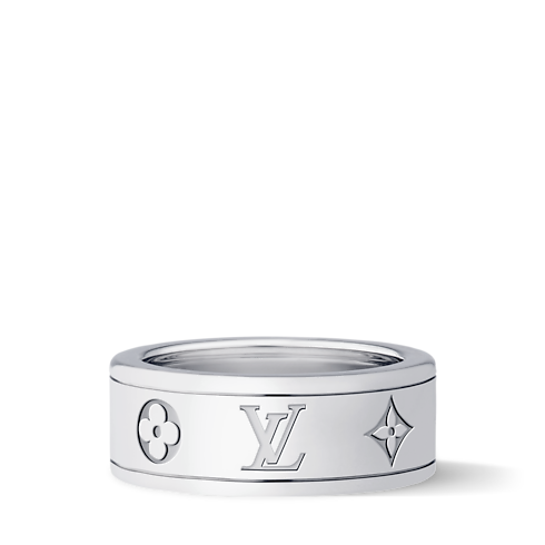 Anillo pequeño Les Gastons Vuitton de oro blanco Joyería Categorías Anillos | LOUIS VUITTON (Zoom de producto)