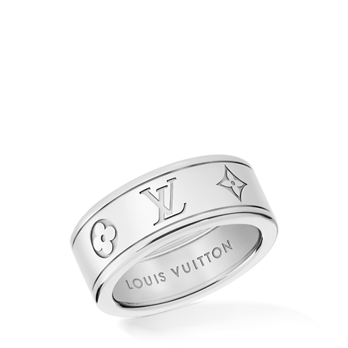 Anillo pequeño Les Gastons Vuitton de oro blanco Joyería Categorías Anillos | LOUIS VUITTON (Zoom de producto)