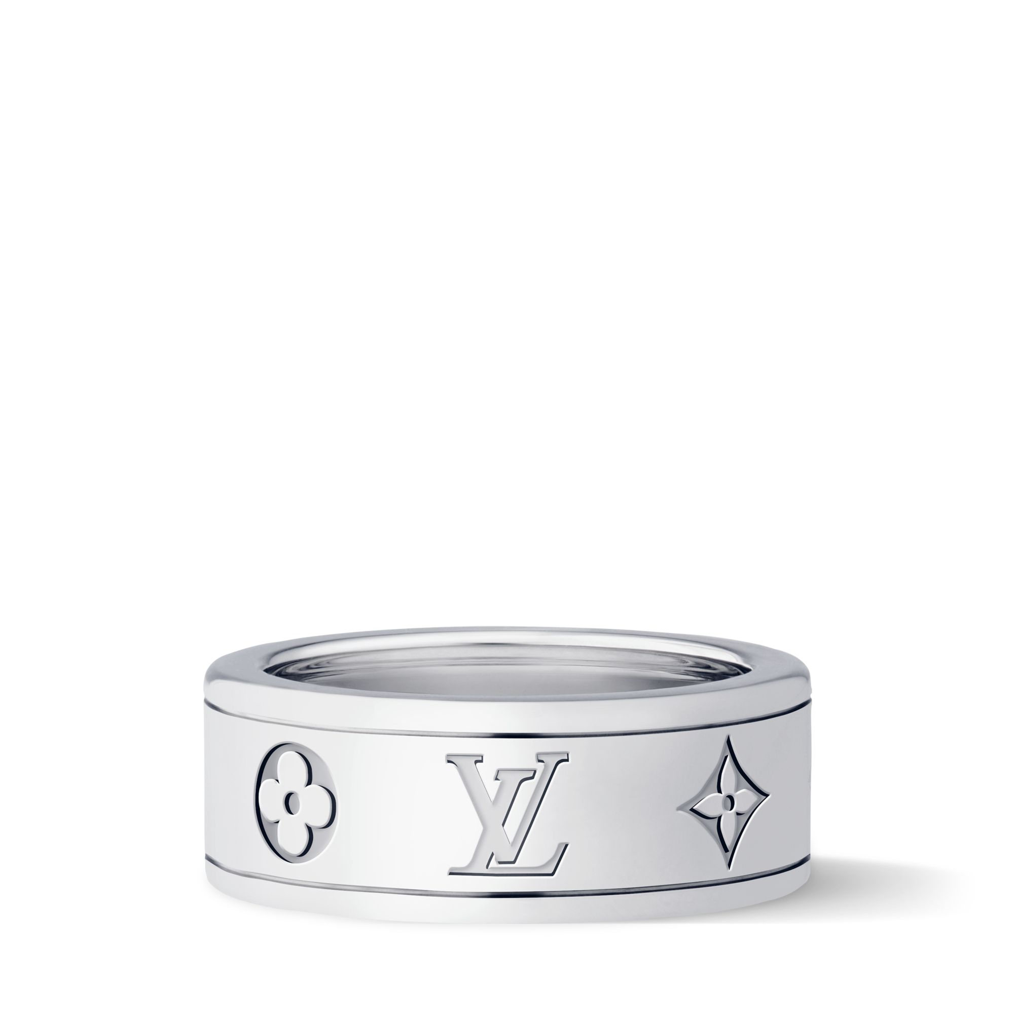 Anillo pequeño Les Gastons Vuitton de oro blanco  Joyería Categorías Anillos | LOUIS VUITTON (Zoom de producto)