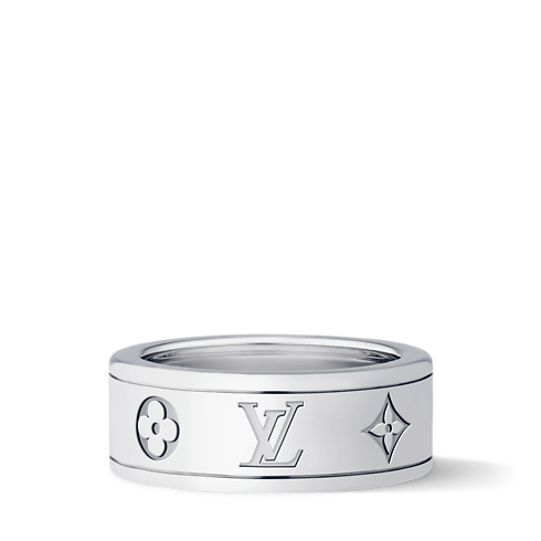 Anillo pequeño Les Gastons Vuitton de oro blanco Joyería Categorías Anillos | LOUIS VUITTON (Zoom de producto)