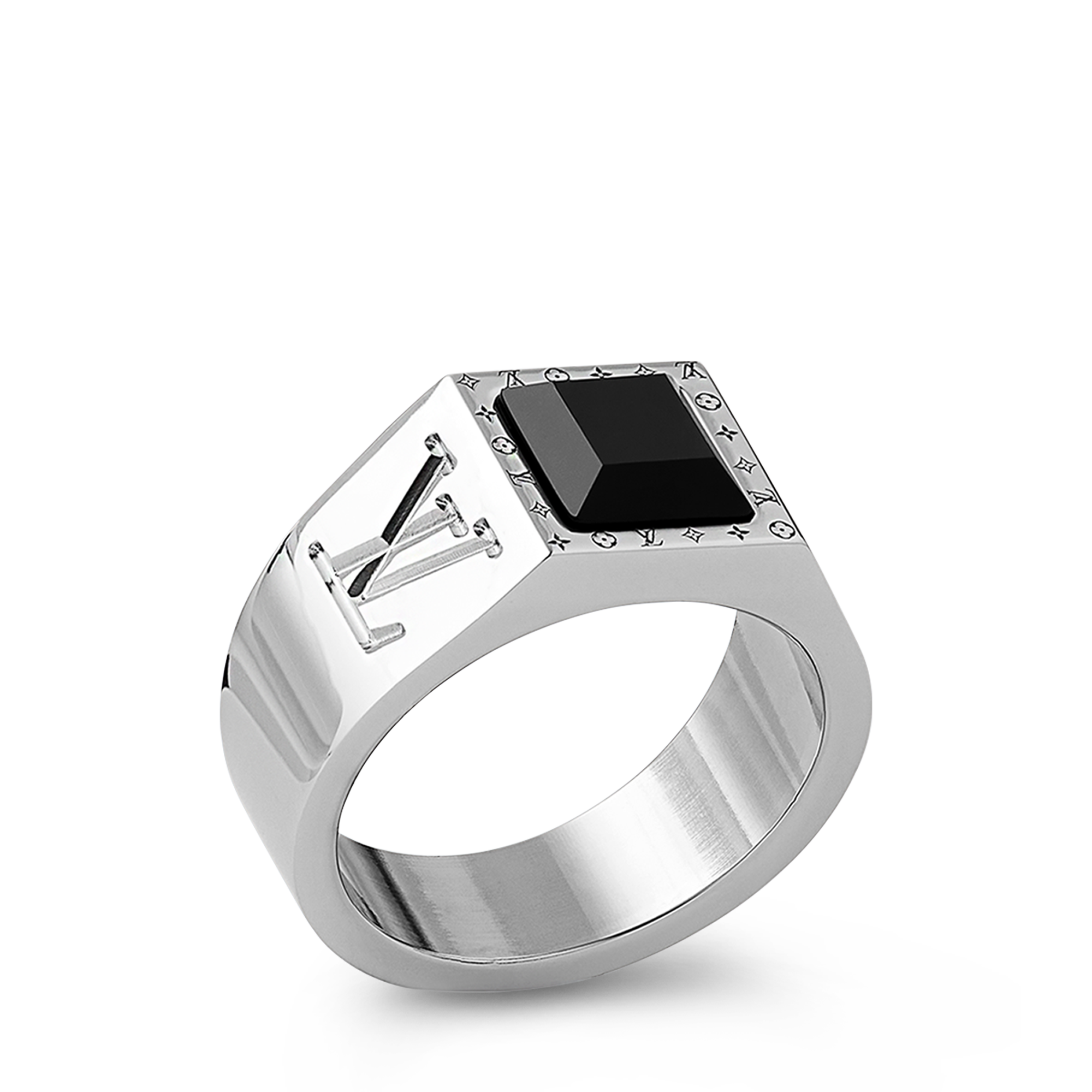 Anillo sello LV Onyx S00 Hombre Accesorios Nuevo esta temporada | LOUIS VUITTON (Zoom de producto)