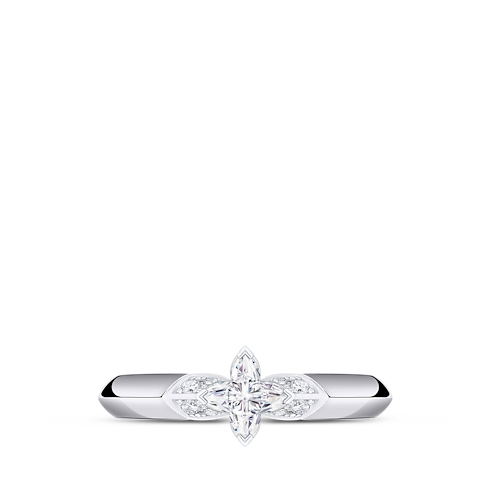 Anillo solitario LV Diamonds, talla LV Monogram Star Joyería Colecciones LV Diamonds | LOUIS VUITTON (Zoom de producto)