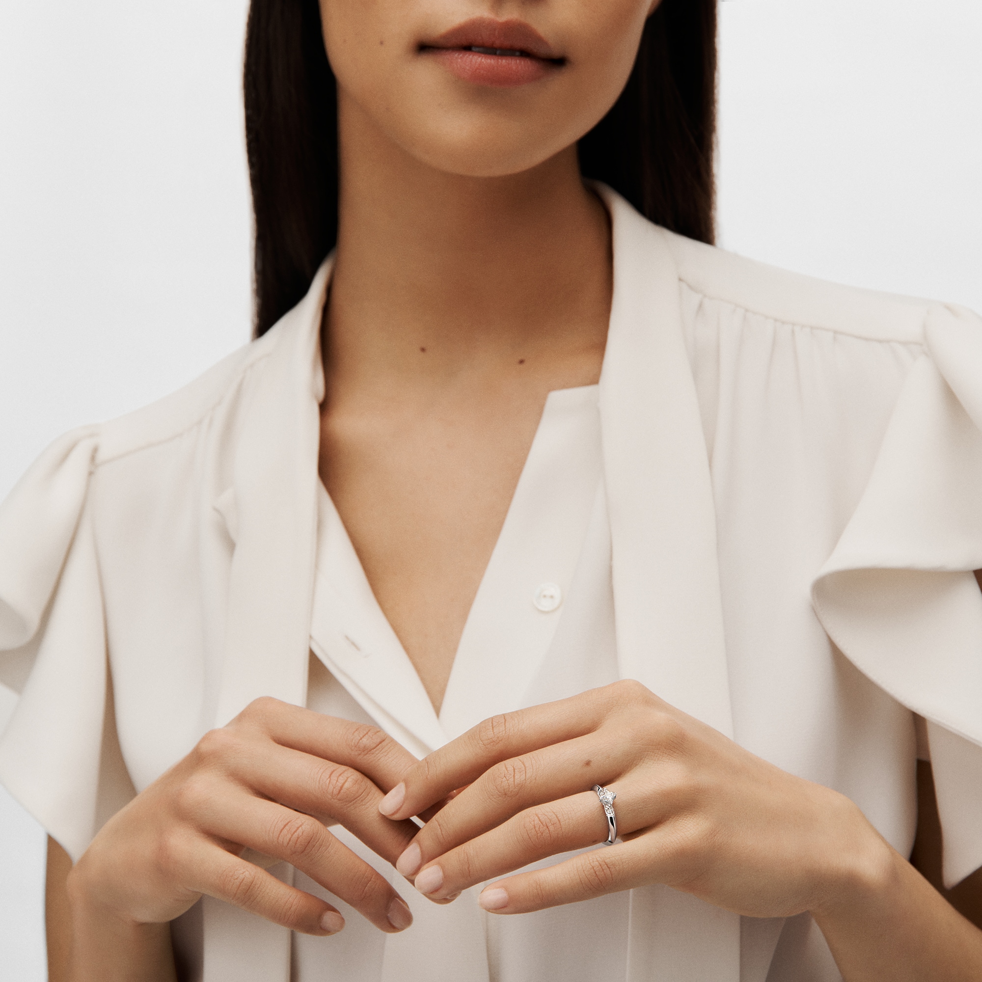 Anillo solitario LV Diamonds, talla LV Monogram Star  Joyería Colecciones LV Diamonds | LOUIS VUITTON (Zoom de producto)