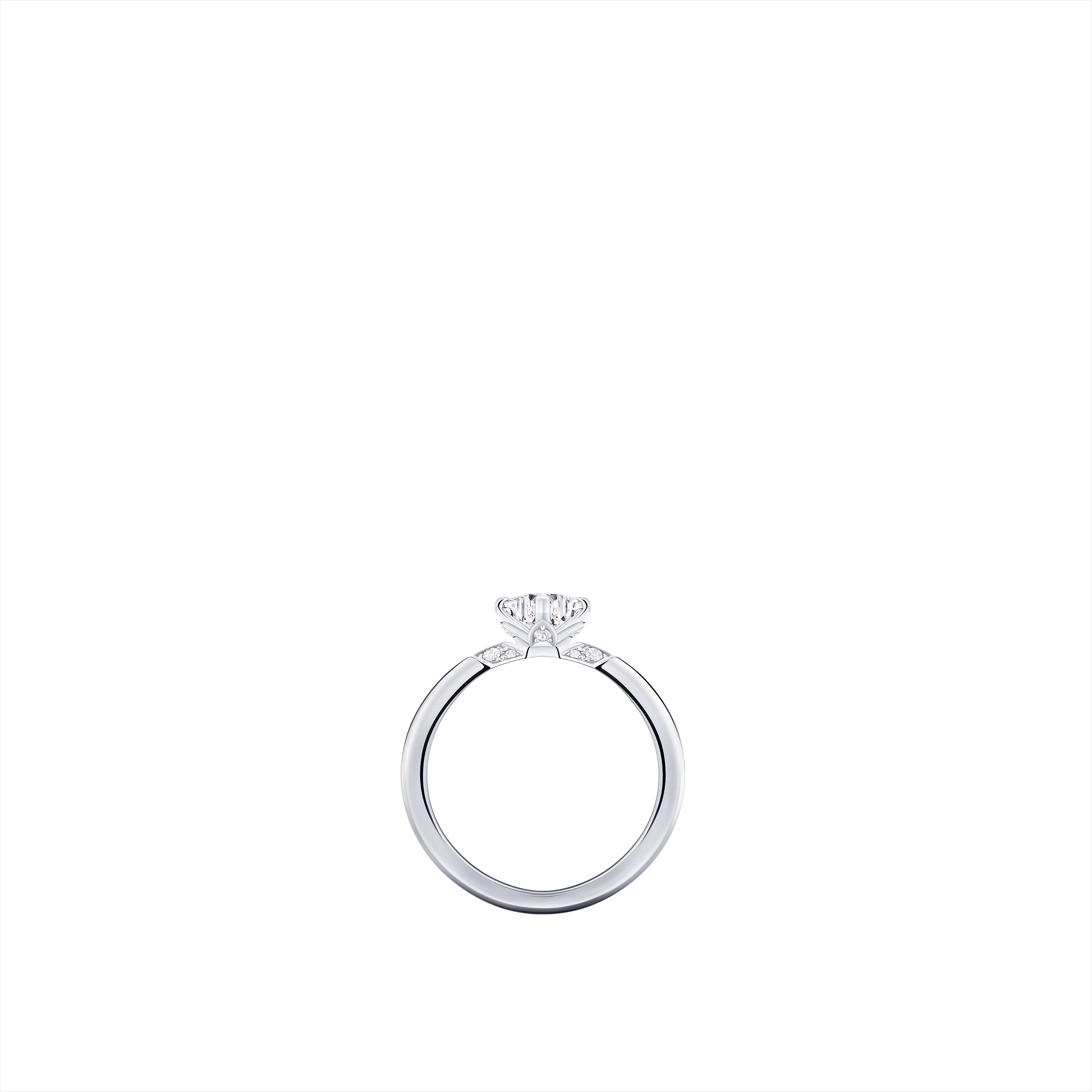 Anillo solitario LV Diamonds, talla LV Monogram Star  Joyería Colecciones LV Diamonds | LOUIS VUITTON (Zoom de producto)