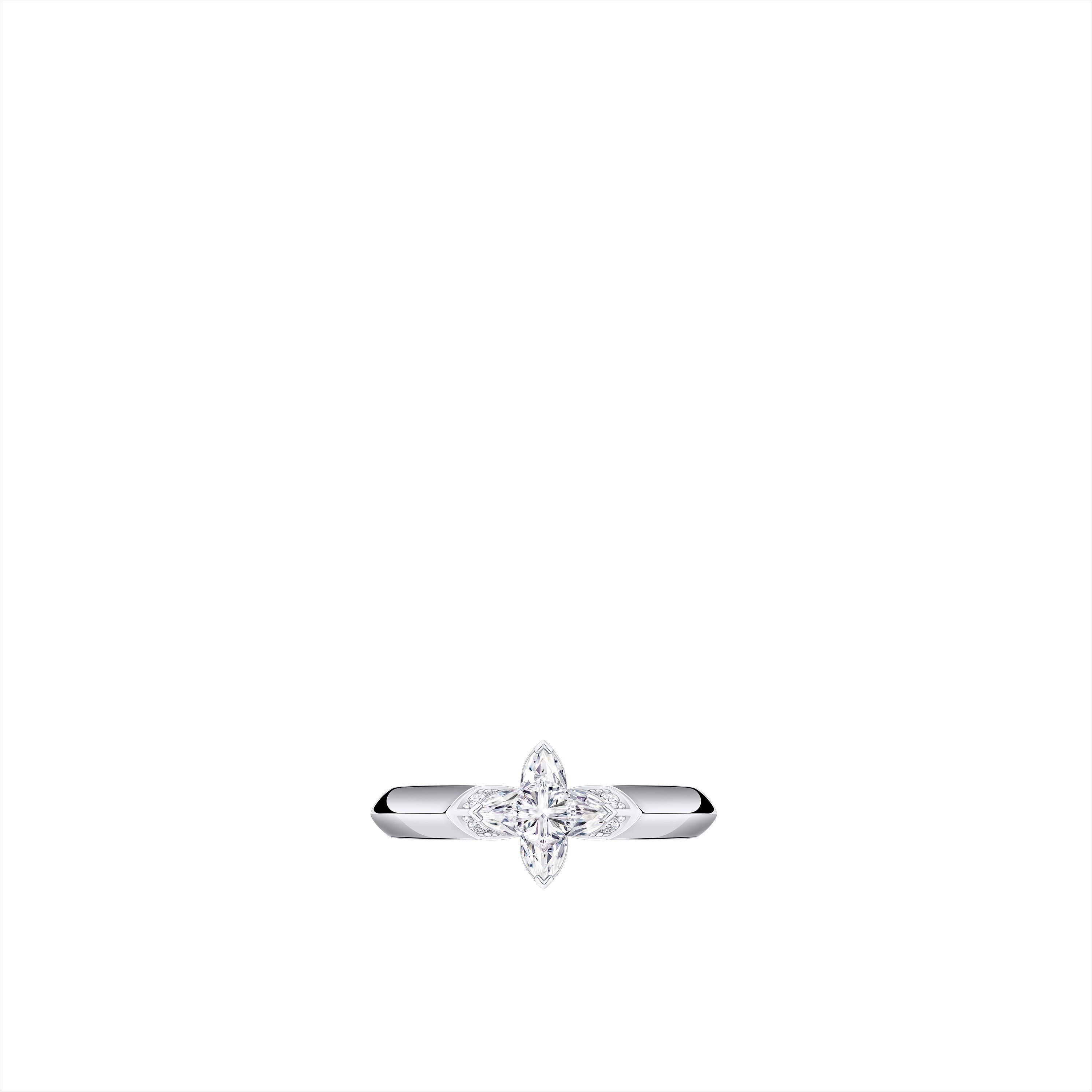 Anillo solitario LV Diamonds, talla LV Monogram Star  Joyería Colecciones LV Diamonds | LOUIS VUITTON (Zoom de producto)