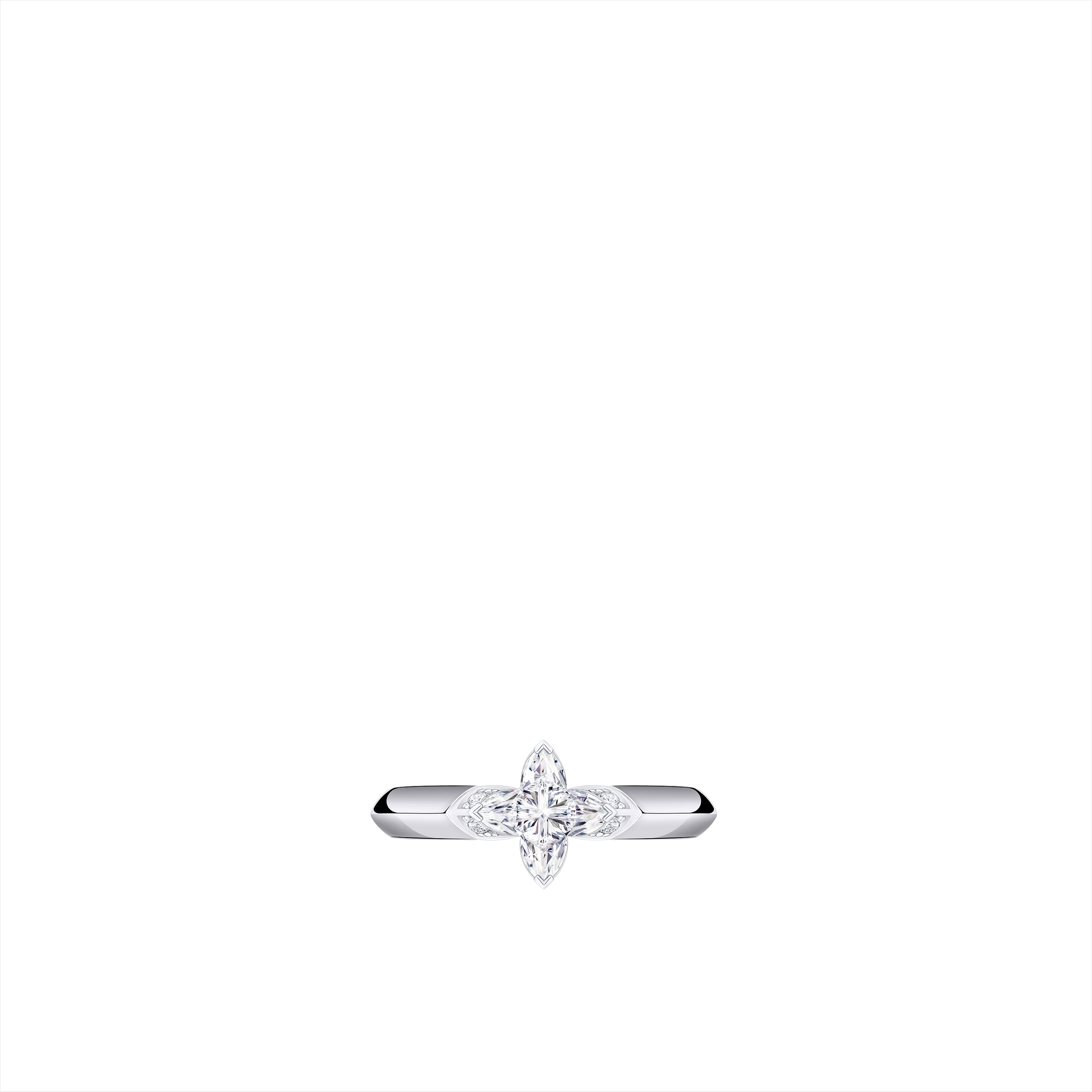 Anillo solitario LV Diamonds, talla LV Monogram Star  Joyería Colecciones LV Diamonds | LOUIS VUITTON (Zoom de producto)