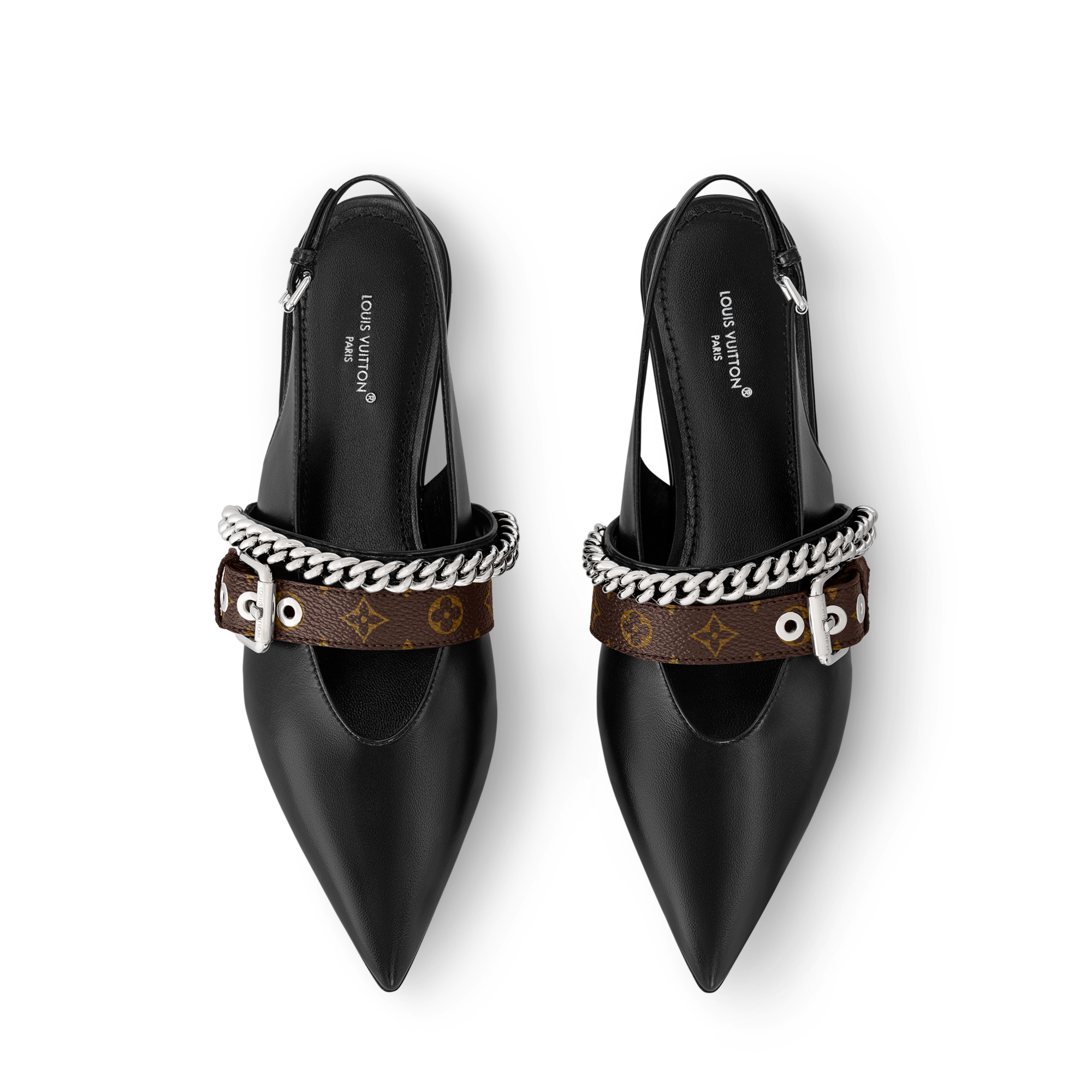 Bailarina plana destalonada LV Vibe  Mujer Zapatos Mocasines y bailarinas | LOUIS VUITTON (Zoom de producto)