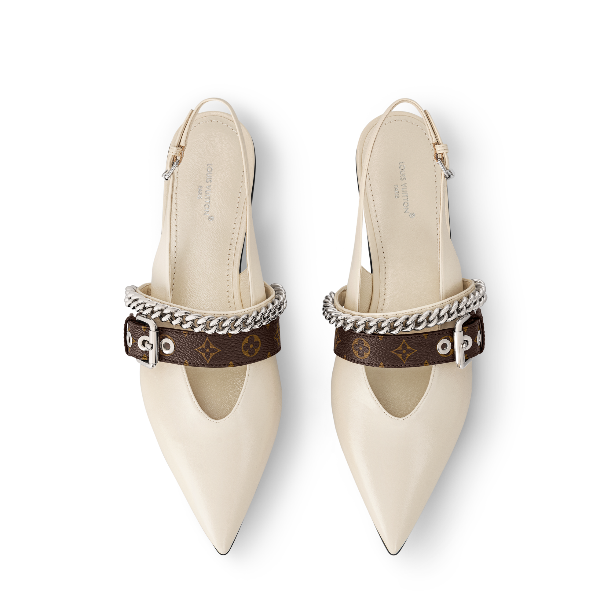 Bailarina plana destalonada LV Vibe  Mujer Zapatos Mocasines y bailarinas | LOUIS VUITTON (Zoom de producto)