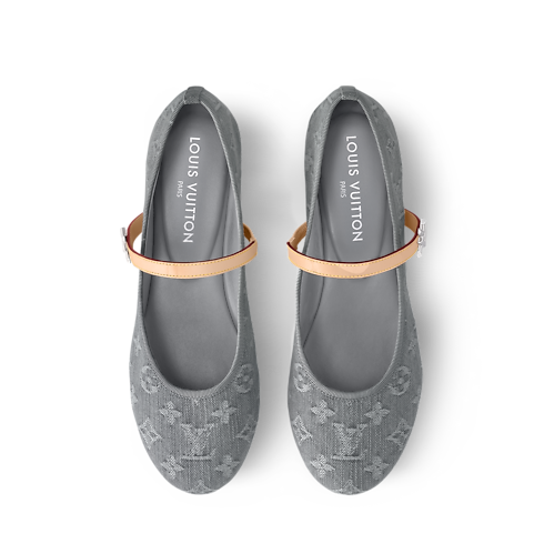 Bailarina plana Romy Mujer Zapatos Mocasines y bailarinas | LOUIS VUITTON (Zoom de producto)