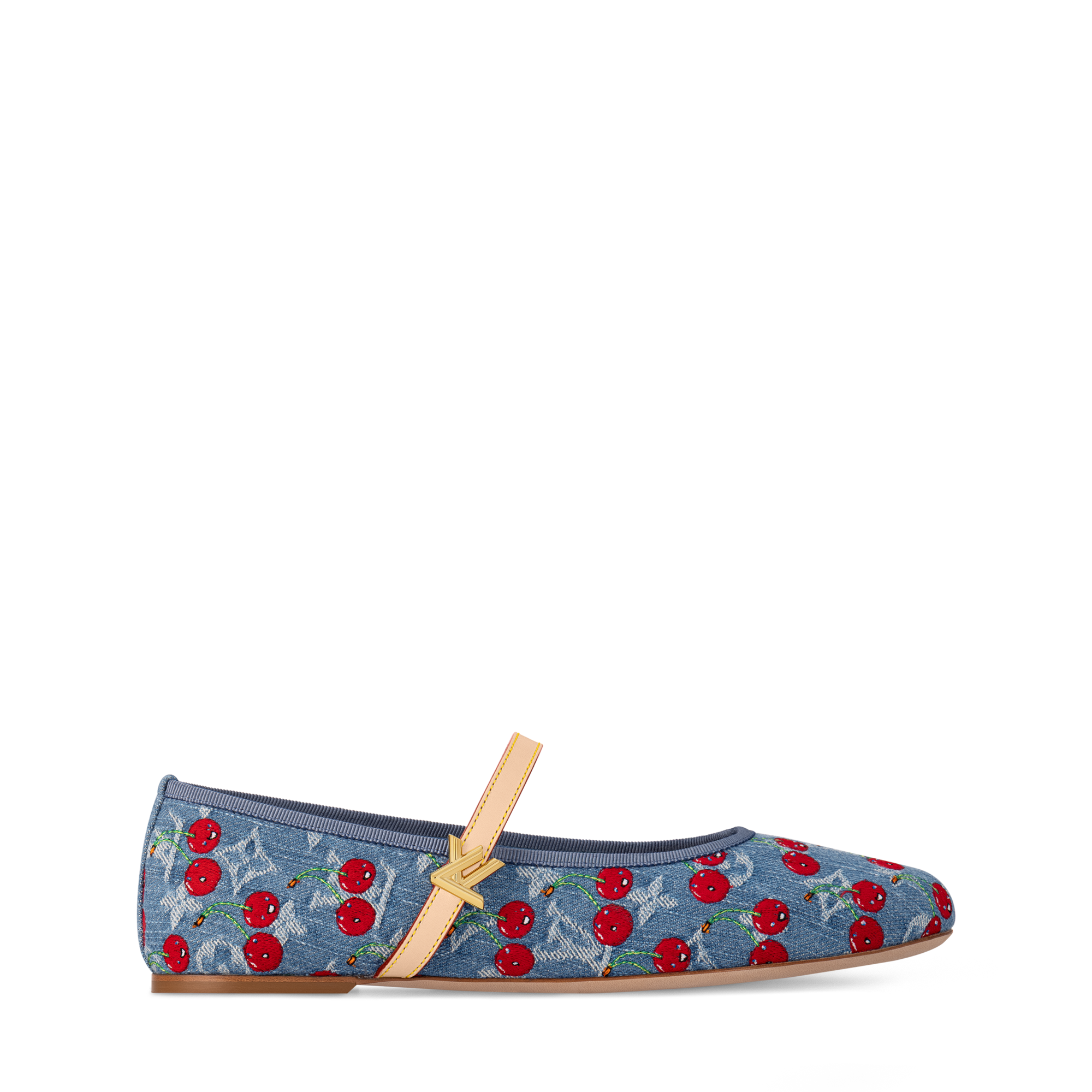 Bailarina plana Romy LV x TM  Mujer Zapatos Mocasines y bailarinas | LOUIS VUITTON (Zoom de producto)