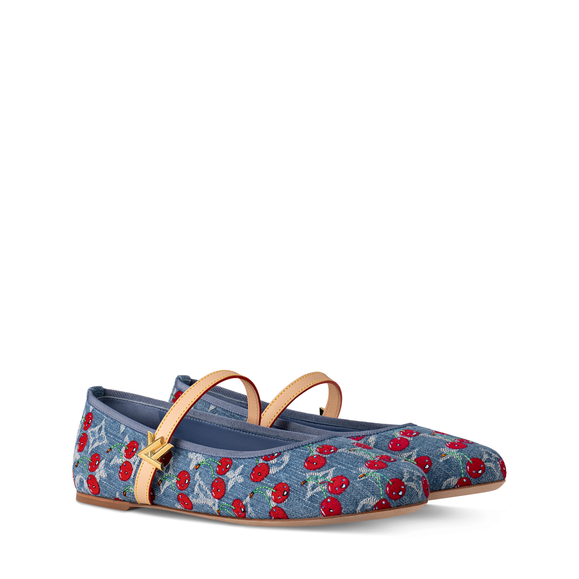 Bailarina plana Romy LV x TM  Mujer Zapatos Mocasines y bailarinas | LOUIS VUITTON (Zoom de producto)