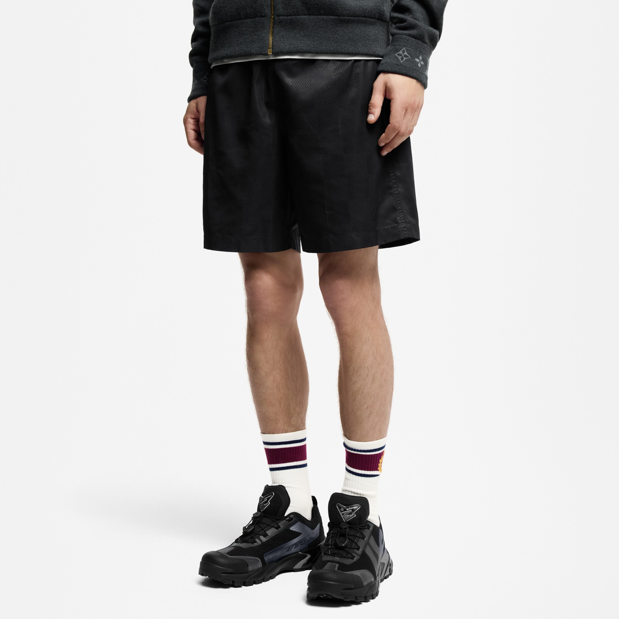 Bañador de nailon con motivo Damier  Hombre Prêt-à-Porter Trajes de baños | LOUIS VUITTON (Zoom de producto)