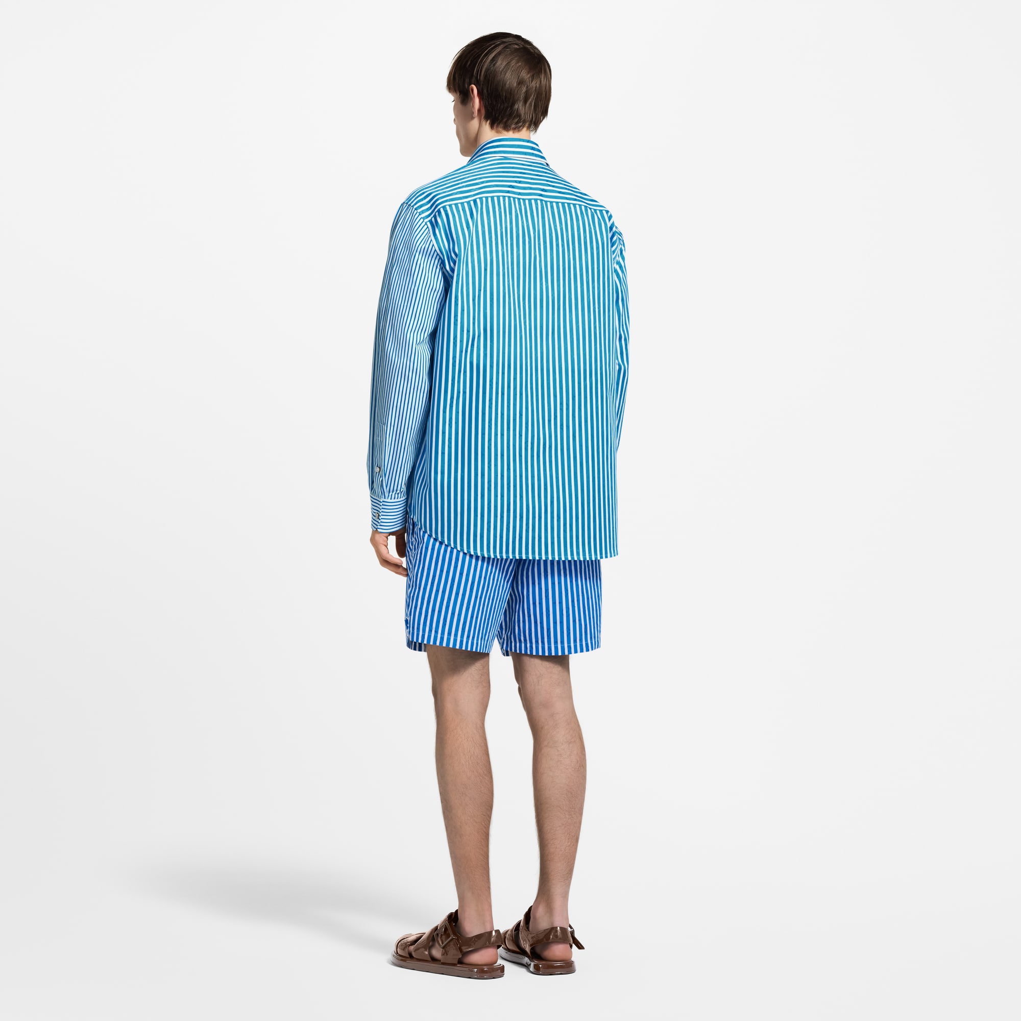 Bañador Monogram de rayas  Hombre Prêt-à-Porter Trajes de baños | LOUIS VUITTON (Zoom de producto)