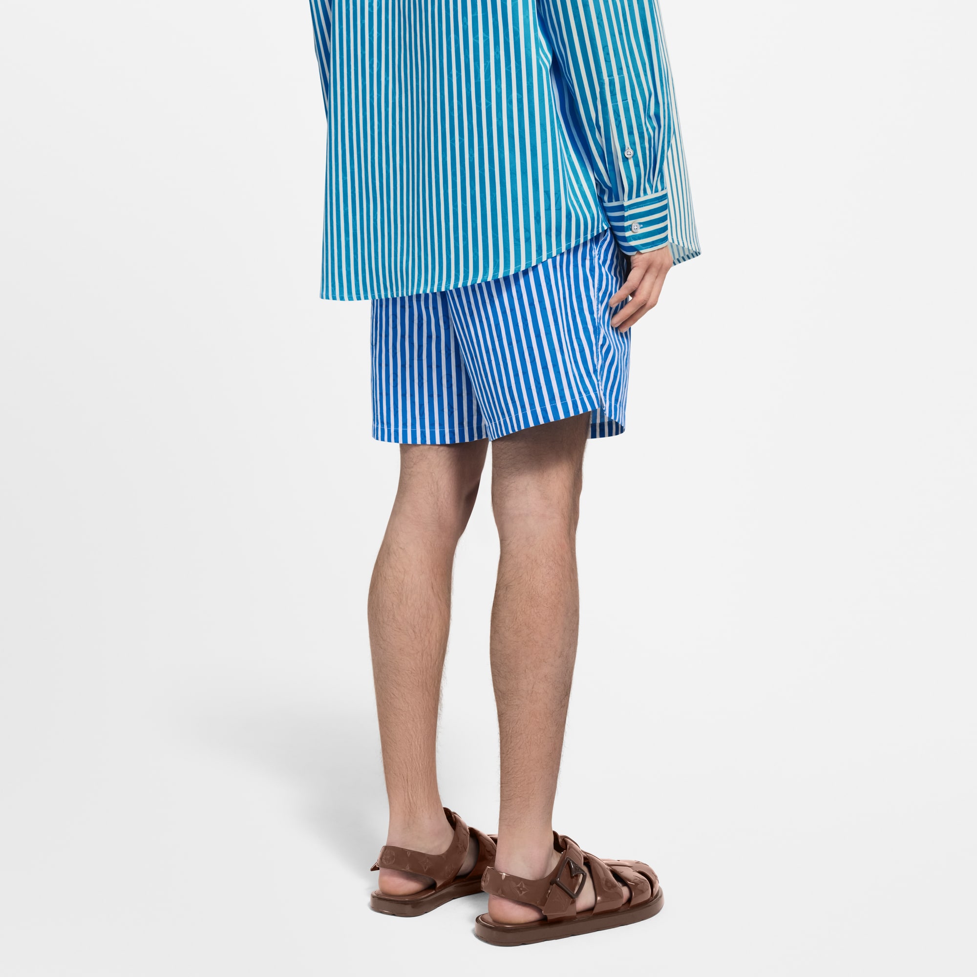 Bañador Monogram de rayas  Hombre Prêt-à-Porter Trajes de baños | LOUIS VUITTON (Zoom de producto)