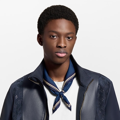 Bandana Animal Blason S00 Hombre Accesorios Seda y bandanas | LOUIS VUITTON (Zoom de producto)