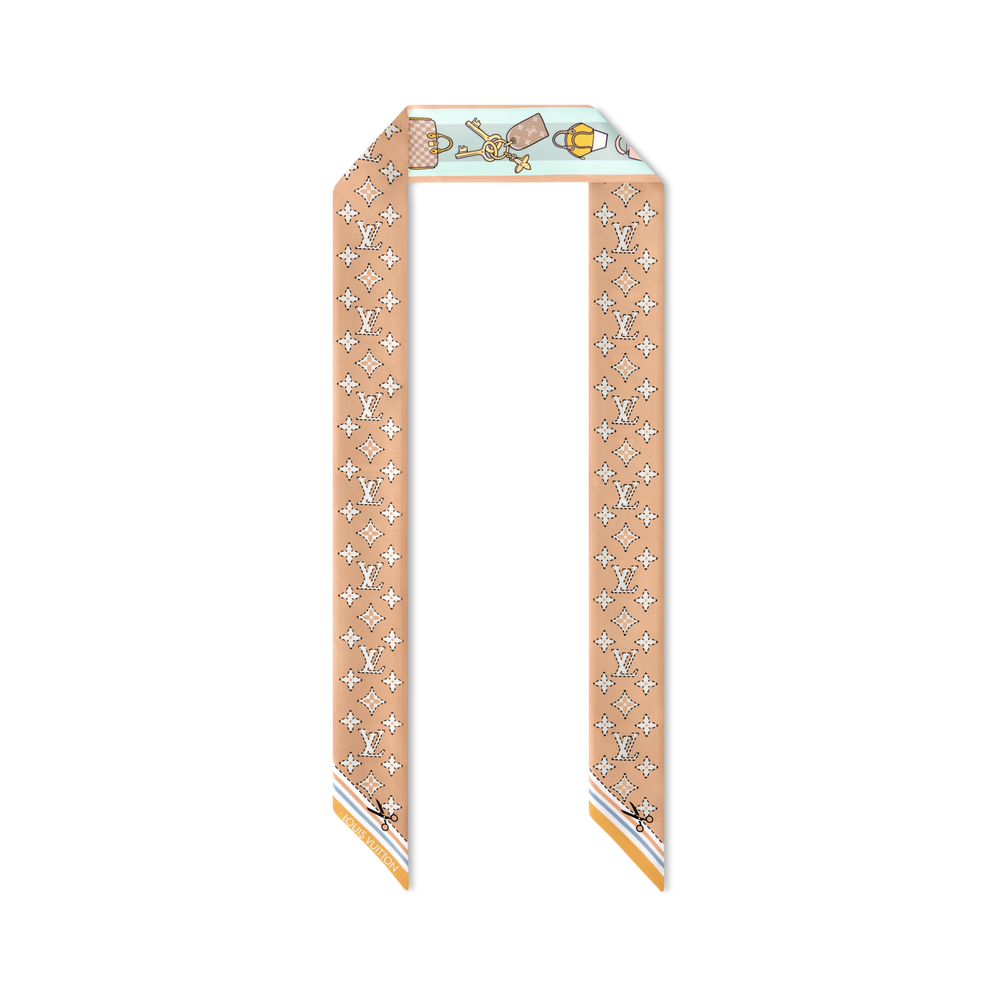 Bandana Asnières Paper House BB S00 Mujer Accesorios Pañuelos de seda y bandanas | LOUIS VUITTON (Zoom de producto)