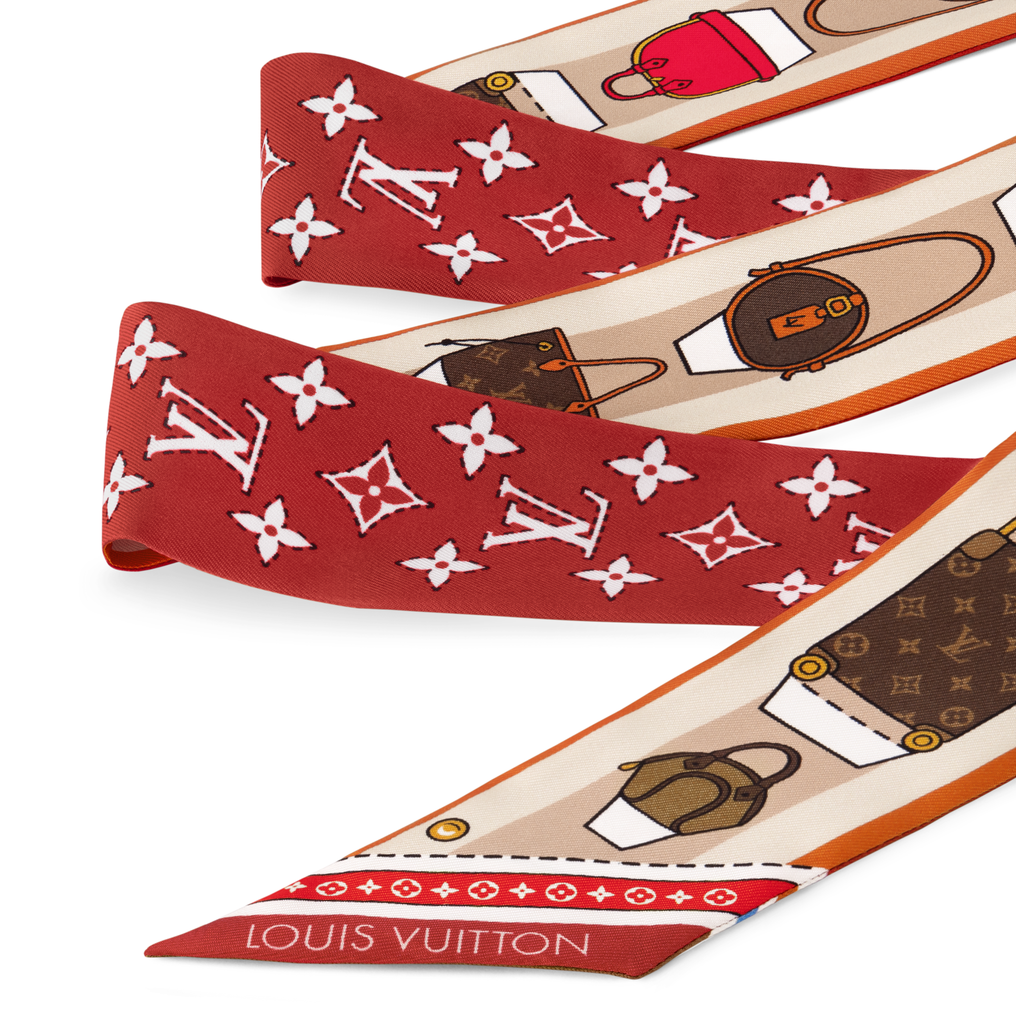 Bandana Asnières Paper House BB S00 Mujer Accesorios Pañuelos de seda y bandanas | LOUIS VUITTON (Zoom de producto)