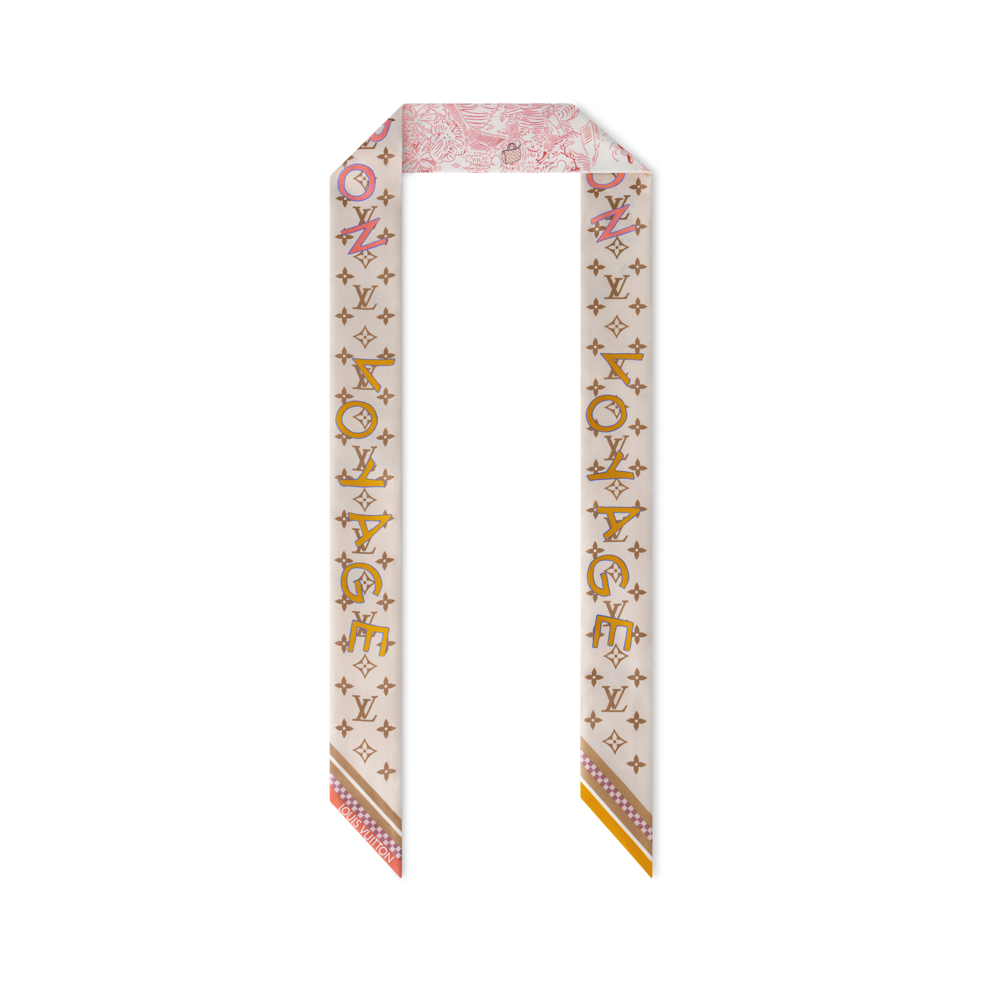 Bandana Bon Voyage BB S00 Mujer Accesorios Pañuelos de seda y bandanas | LOUIS VUITTON (Zoom de producto)