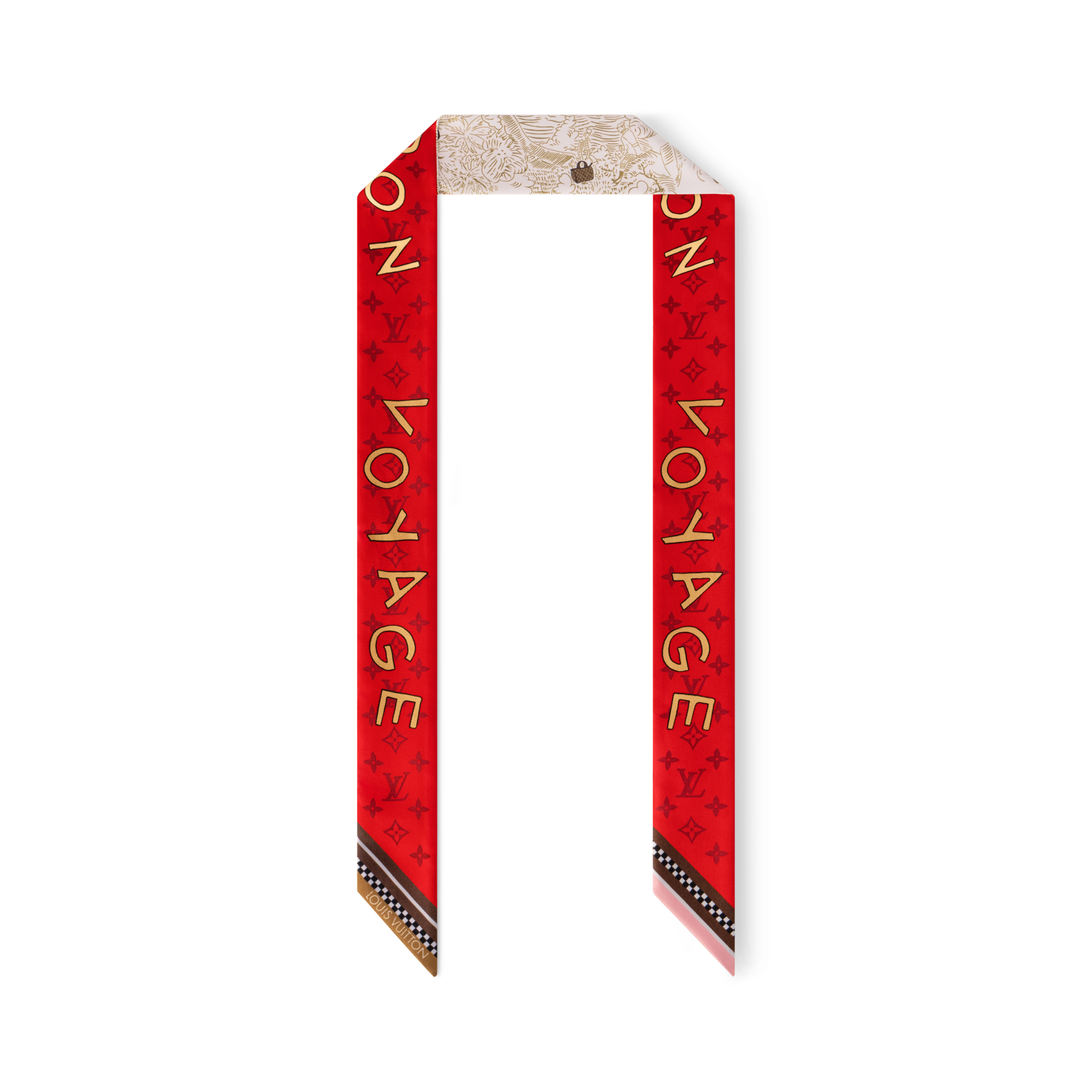 Bandana Bon Voyage BB S00 Mujer Accesorios Pañuelos de seda y bandanas | LOUIS VUITTON (Zoom de producto)