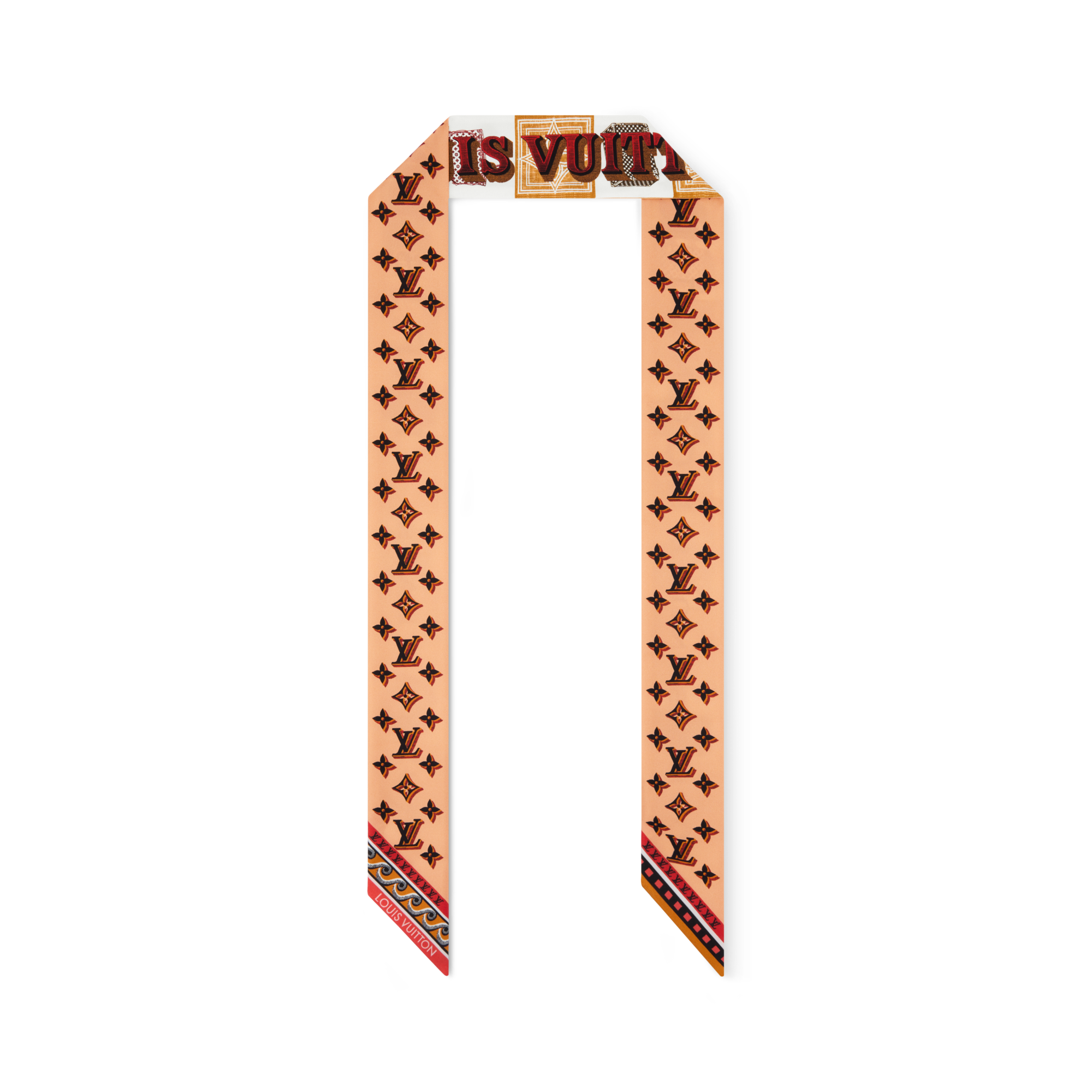 Bandana Damiergram BB S00 Mujer Accesorios Pañuelos de seda y bandanas | LOUIS VUITTON (Zoom de producto)