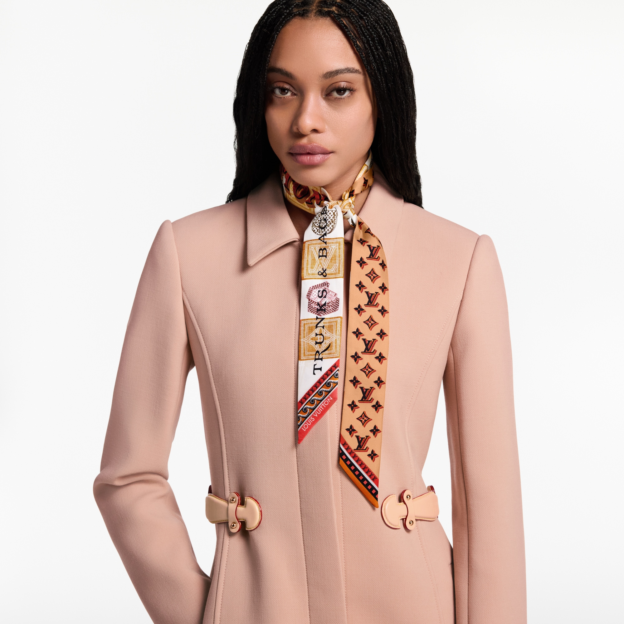 Bandana Damiergram BB S00 Mujer Accesorios Pañuelos de seda y bandanas | LOUIS VUITTON (Zoom de producto)