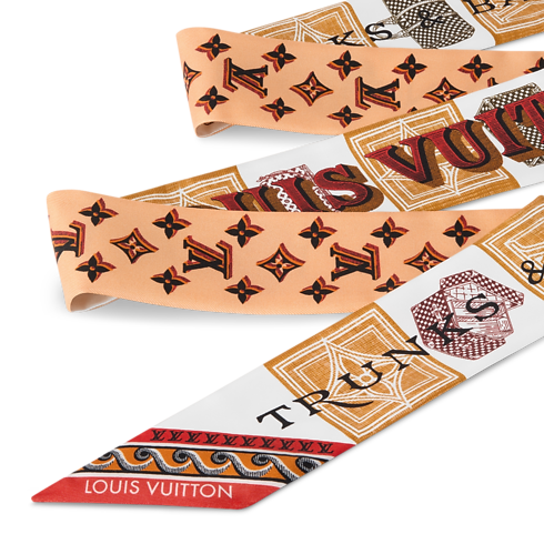 Bandana Damiergram BB S00 Mujer Accesorios Pañuelos de seda y bandanas | LOUIS VUITTON (Zoom de producto)