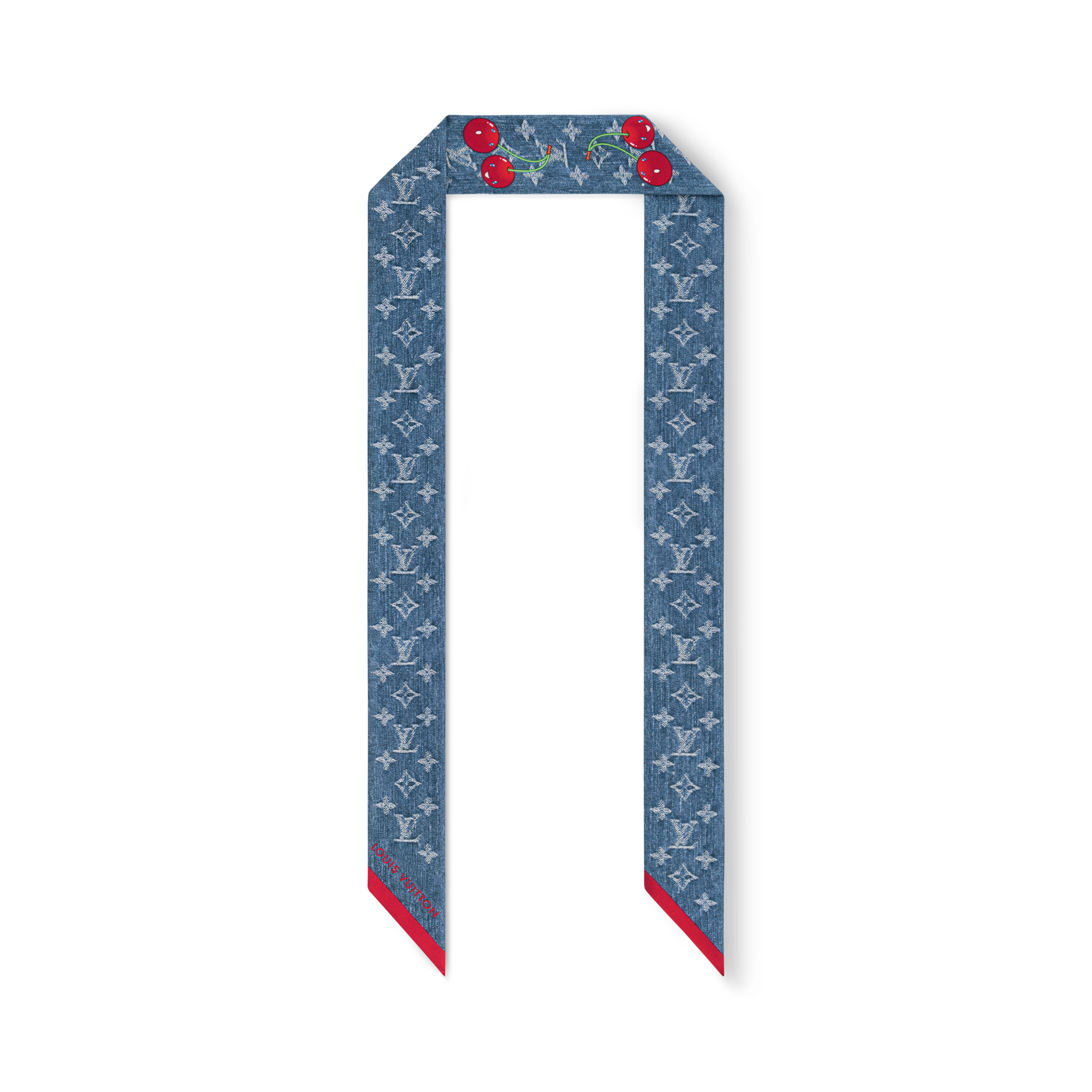 Bandana Denim Cerise LV x TM S00 Mujer Accesorios Pañuelos de seda y bandanas | LOUIS VUITTON (Zoom de producto)