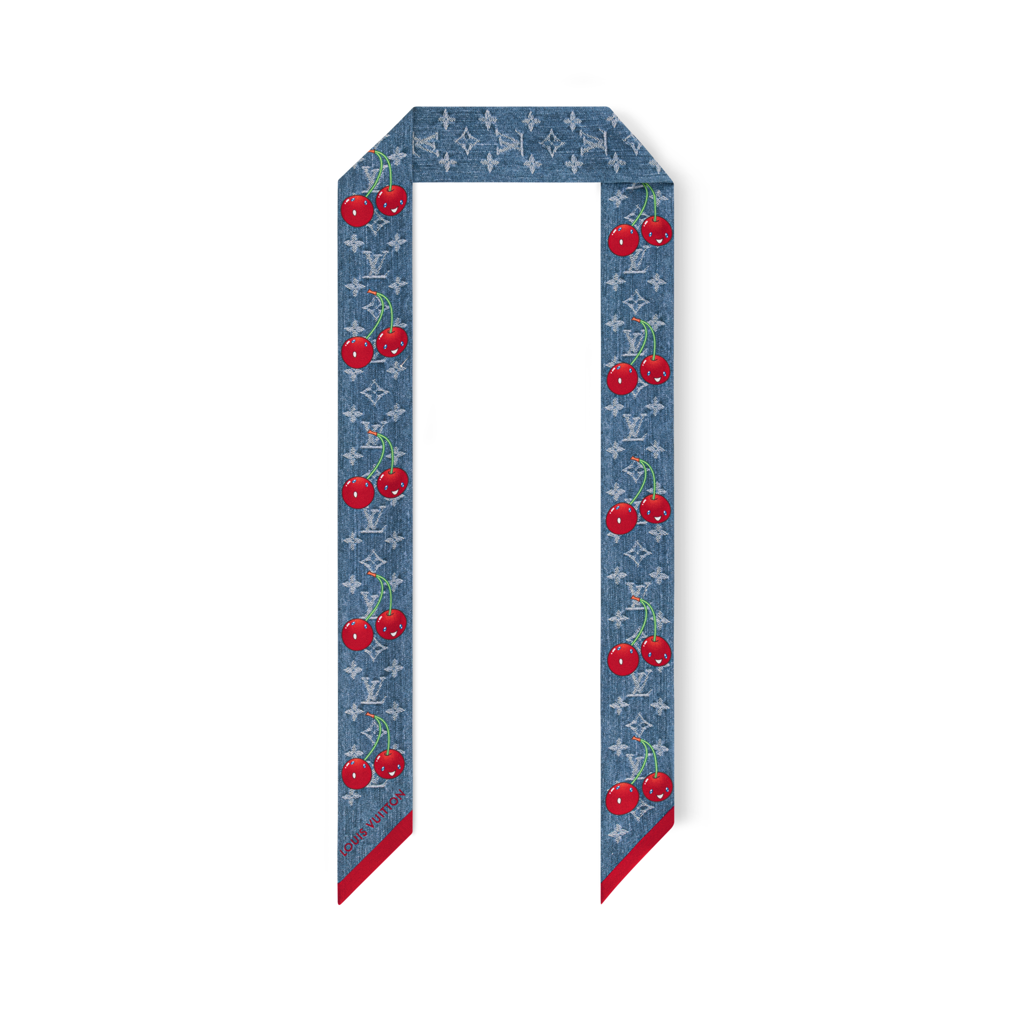 Bandana Denim Cerise LV x TM S00 Mujer Accesorios Pañuelos de seda y bandanas | LOUIS VUITTON (Zoom de producto)