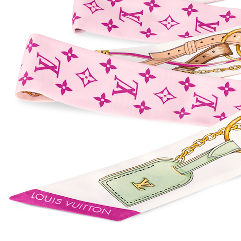 Bandana Flower And Straps BB S00 Mujer Accesorios Pañuelos de seda y bandanas | LOUIS VUITTON (Zoom de producto)