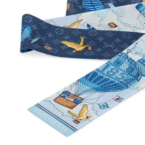 Bandana From The Cloud S00 Mujer Accesorios Pañuelos de seda y bandanas | LOUIS VUITTON (Zoom de producto)