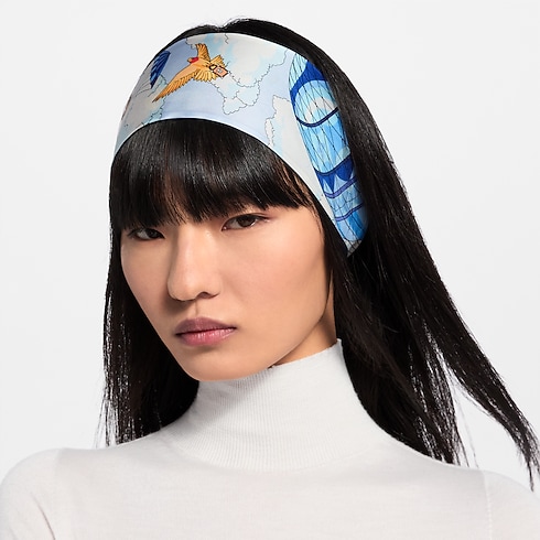 Bandana From The Cloud S00 Mujer Accesorios Pañuelos de seda y bandanas | LOUIS VUITTON (Zoom de producto)