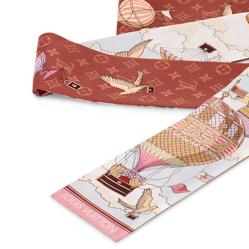 Bandana From The Cloud S00 Mujer Accesorios Pañuelos de seda y bandanas | LOUIS VUITTON (Zoom de producto)