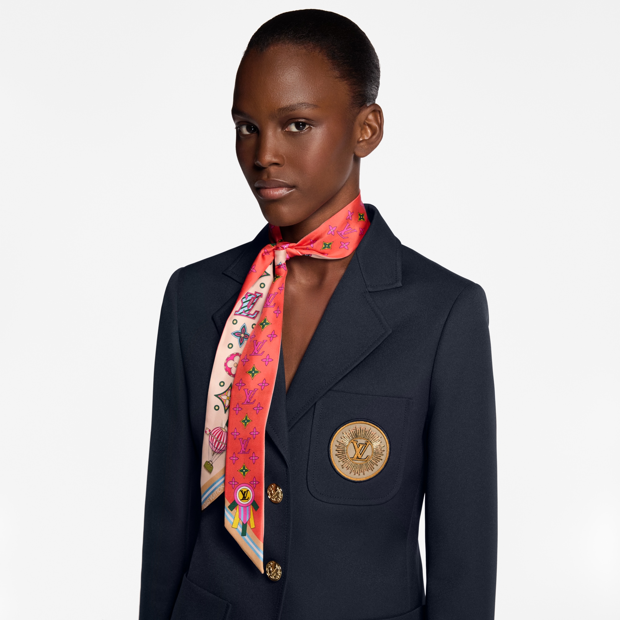 Bandana From The Cloud BB S00 Mujer Accesorios Pañuelos de seda y bandanas | LOUIS VUITTON (Zoom de producto)