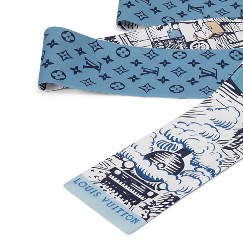 Bandana Gaston's Travel S00 Mujer Accesorios Pañuelos de seda y bandanas | LOUIS VUITTON (Zoom de producto)