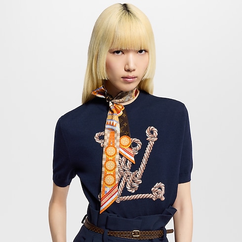 Bandana Jeu De Voyage BB S00 Mujer Accesorios Pañuelos de seda y bandanas | LOUIS VUITTON (Zoom de producto)